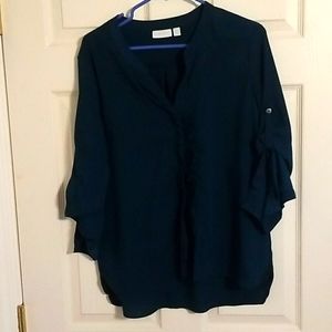 New York and company button up blouse